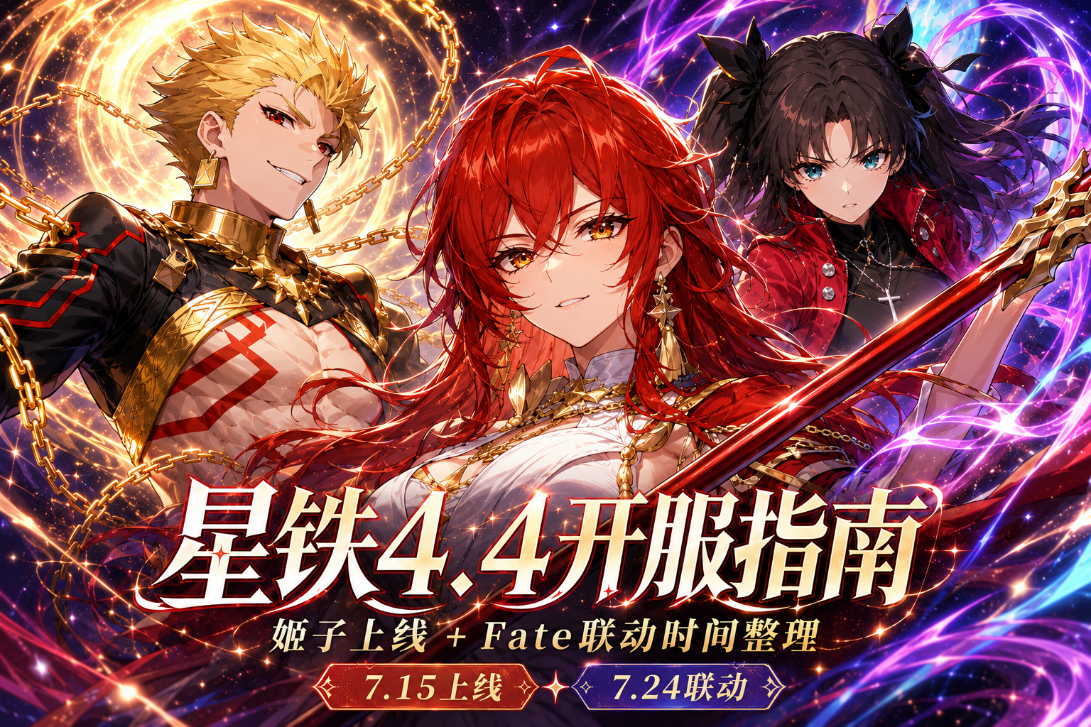 崩坏星穹铁道4.4上线:姬子·启行×Fate联动追更指南